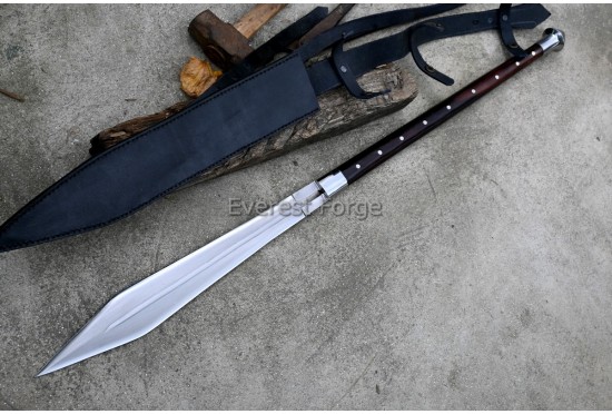 Sword Spear — Hand-Forged Gladius-Style Long War Spear